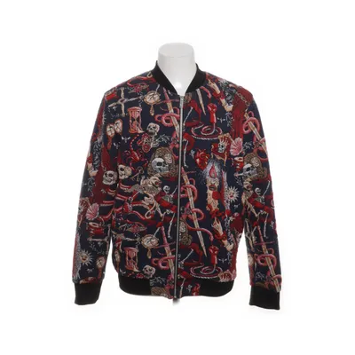 Bomber jacket (Blue, Multicolored) from Zara Elastane, Polyester, Viscose