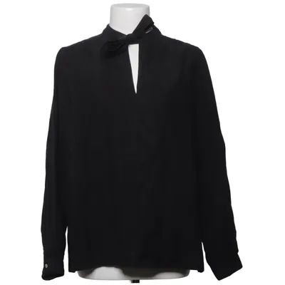 Sløjfebluse (Sort) fra Skall Studio
