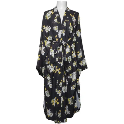 Kimono (Zwart, Wit, Geel, Meerkleurig) van Rika Polyester