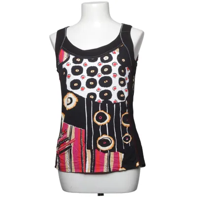 Tanktop (Zwart, Meerkleurig) van Pause Café Elastaan, Viscose