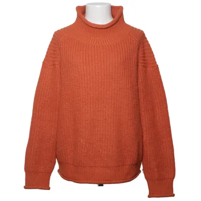 Turtleneck (Orange) from Eli & Moon Acrylic, Wool