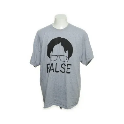 T-shirt (Grijs) van Gildan Katoen, Polyester