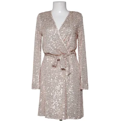 Omlottklänning (Beige, Flerfärgad) från Naf Naf Elastan, Polyester