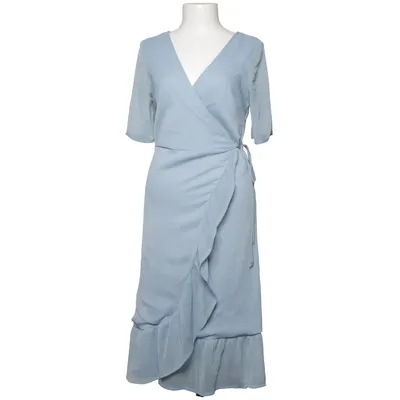 Slå-om-kjole (Blå) fra VILA Clothes Polyester