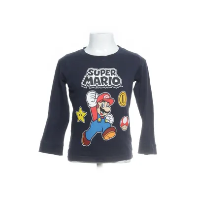 Långärmad t-shirt (Blå, Flerfärgad) från Super Mario