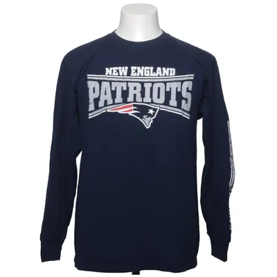 Long sleeve T-shirt (Blue) from Majestic