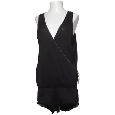 Nachtjapon (Zwart) van Ella M Lindex Elastaan, Polyester