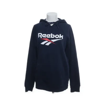 Sweat à capuche (Bleu) de Reebok Classic Élasthane, Coton biologique, Polyester