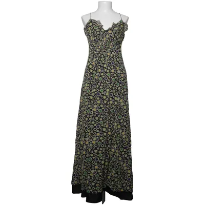 Robe longue (Noir, Multicolore) de Armani Exchange Polyester, Soie