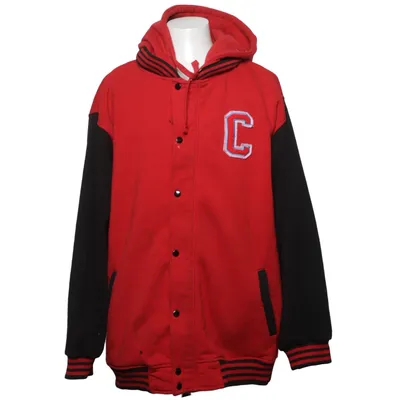 Veste universitaire (Rouge, Noir) de Raw Blue Polyester