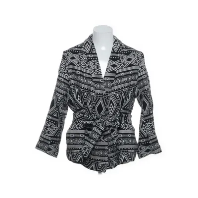 Cardigan (Sort, Hvid) fra H&M Bomuld