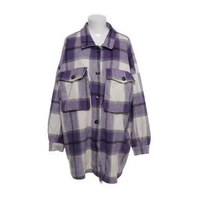 Överskjorta (Lila, Flerfärgad) från Shein Curve Polyester