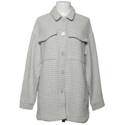 Overshirt (Green, White) from Collection Pimkie Acrylic, Polyester