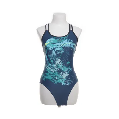 Baddräkt (Blå, Flerfärgad) från Adidas Elastan, Polyamid, Återvunnen polyester