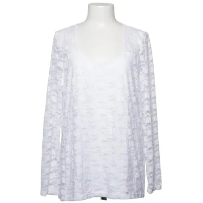 Haut (Blanc) de Janina Élasthane, Polyamide, Viscose