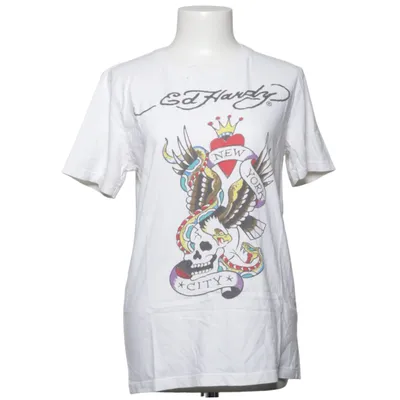 T-shirt (White, Multicolored) from Ed Hardy