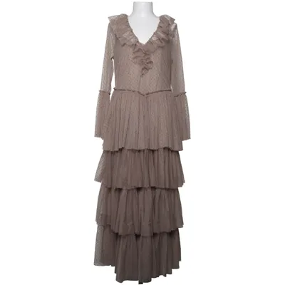 Avondjurk (Beige) van Sandra Mansour x H&M Polyester