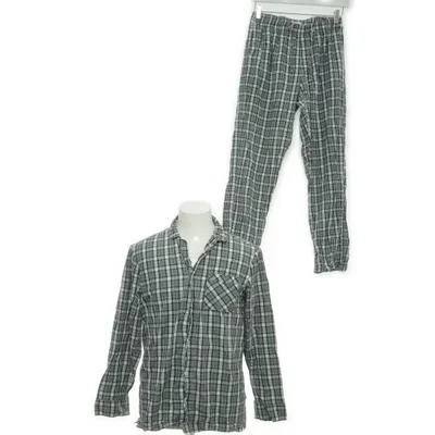 Pyjamas (Grön, Flerfärgad) från H&M Bomull