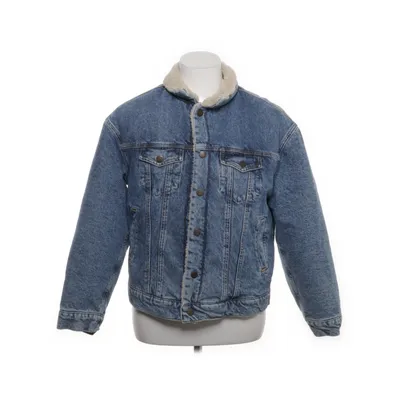 Fodrad jeansjacka (Blå, Flerfärgad) från American Vintage Bomull