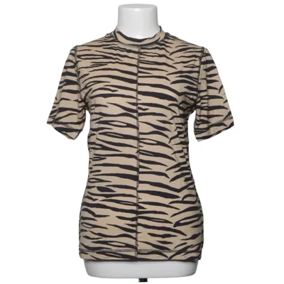 T-shirt (Beige, Zwart) van Ganni