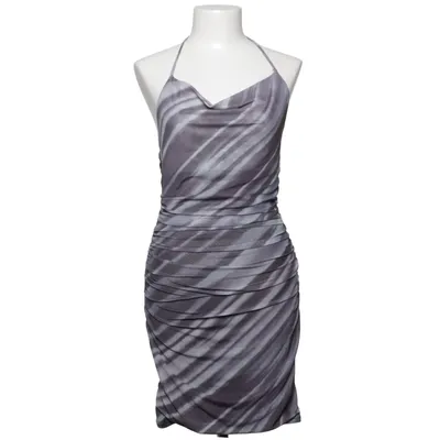 Robe dos-nu (Gris, Blanc) de Valleygirl Élasthane, Polyester
