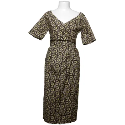 Robe (Noir, Jaune, Multicolore) de Bombshell Coton