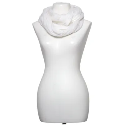 Tube scarf (White) Acrylic