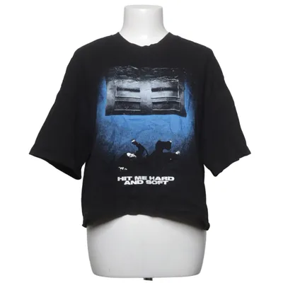 T-shirt (Zwart, Blauw) van Bershka x Billie Eilish Katoen
