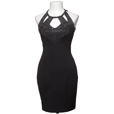 Robe de cocktail (Noir) de Guess Élasthane, Polyester