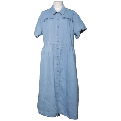Robe en jean (Bleu) de Shein Curve Coton, Polyester, Viscose