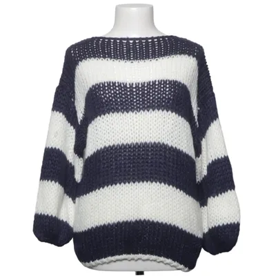 Tröja (Blå, Vit) från Shein Akryl, Polyester, Ull