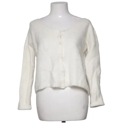Cardigan (Wit) van La Maille Sézane Alpacawol, Mohair, Polyamide, Polyester