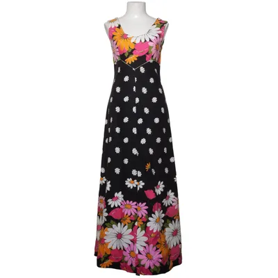 Långklänning (Svart, Flerfärgad) från Marie Bonheur Bomull