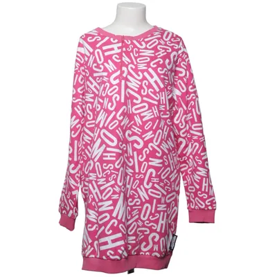 Kjole (Pink, Hvid) fra Moschino Underwear Bomuld, Elastan