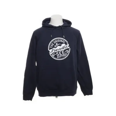 Hoodie (Blue, White) from Sol’s Organic cotton, Recycled polyester
