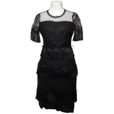 Cocktailjurk (Zwart) van Rengin Polyester