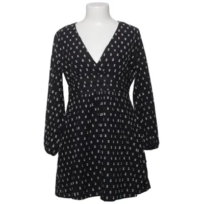 Robe (Noir, Blanc) de Zara Trafaluc Collection Coton