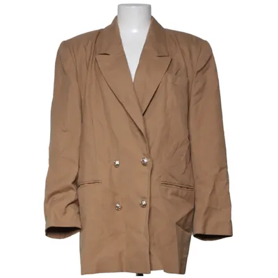 Blazer (Brown) from Silhouette Polyester, Viscose, Wool