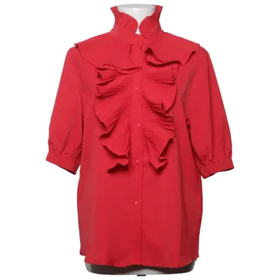 Blouse (Red) from Luzabelle Cotton, Polyester