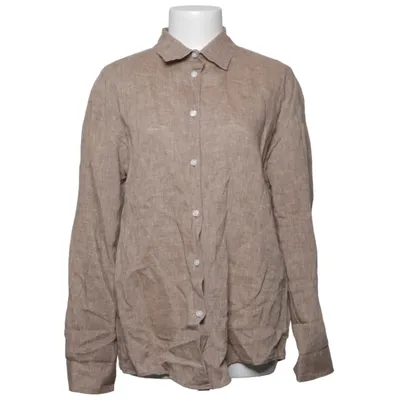 Skjorta (Beige) från Bruun & Stengade Bomull, Linne