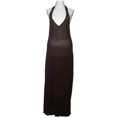 Maxi dress (Brown) from Bik Bok Recycled polyester, Viscose