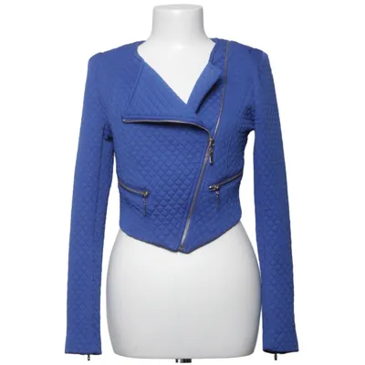 Bikerjack (Blauw) van Oxygene Elastaan, Polyester