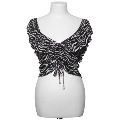 Crop top (Black, White) from Zara