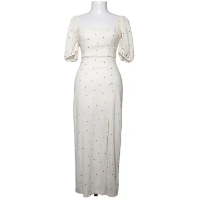 Maxi dress (White) from Gina Tricot
