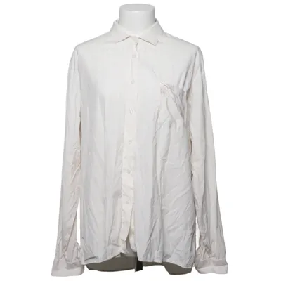 Shirt (Beige, Wit) van Newhouse Katoen