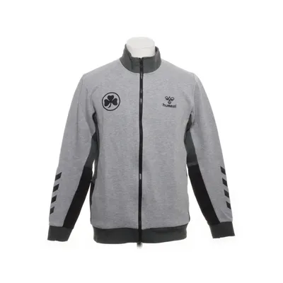 Trainingsjack (Grijs, Groen) van Hummel Katoen