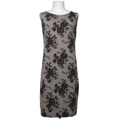 Klänning (Svart, Beige) från Vera Velour Elastan, Viskos