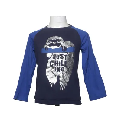 Långärmad t-shirt (Blå, Grå) från Bluezoo Bomull