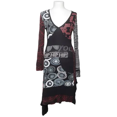 Kjole (Sort, Flerfarvet) fra Desigual Viscose