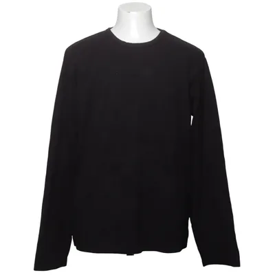 Langærmet t-shirt (Sort) fra Identity Bomuld, Elastan